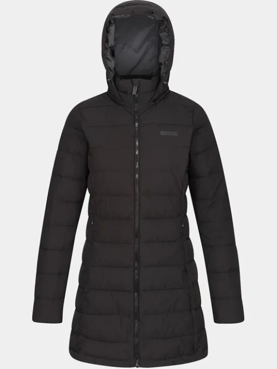 Regatta Kurtka zimowa Starler RWN208 Czarny Regular Fit