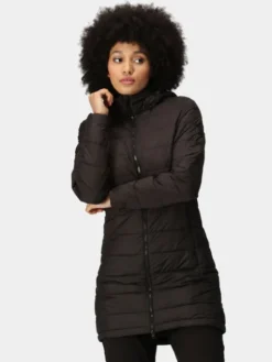 Regatta Kurtka zimowa Starler RWN208 Czarny Regular Fit