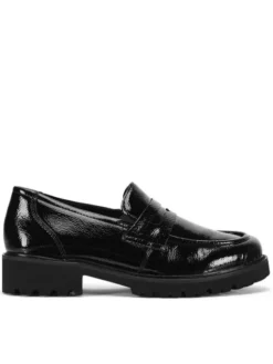Remonte Mokasyny D8602-00 Czarny