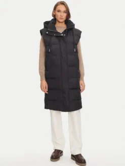 REPLAY Bezrękawnik W7858 .000.84998 Czarny Regular Fit