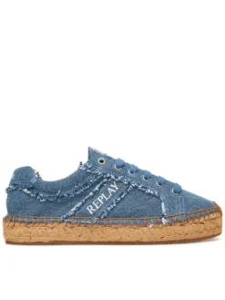 REPLAY Espadryle GWF22 .000.C0088T Niebieski