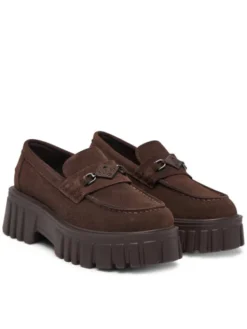 REPLAY Loafersy GWLB2 .000.C0203L Brązowy