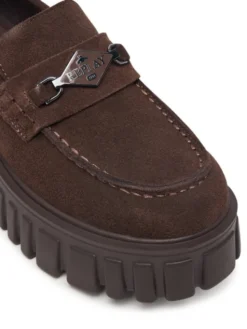 REPLAY Loafersy GWLB2 .000.C0203L Brązowy