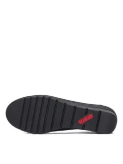 Rieker Baleriny CEO-L5362-25 Brązowy ciemny