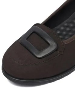 Rieker Baleriny CEO-L5362-25 Brązowy ciemny