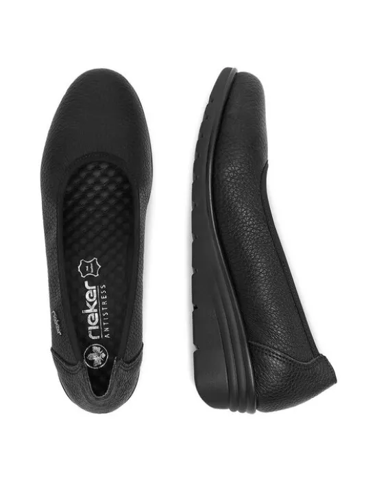 Rieker Baleriny CEO-L5360-00 Czarny