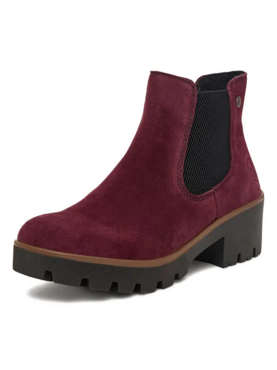 Rieker Botki CEO-79265-30 Bordowy