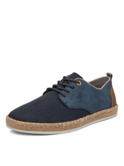 Rieker Espadryle CEO-B2648-14 Granatowy