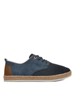 Rieker Espadryle CEO-B2648-14 Granatowy