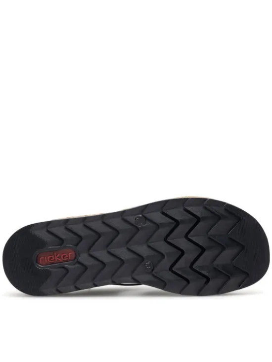 Rieker Espadryle V7989-00 Czarny