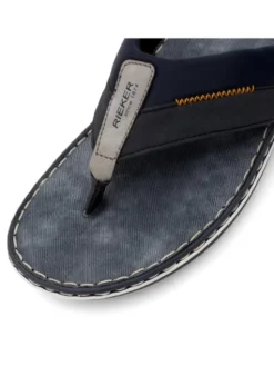 Rieker Japonki 21097-14 Granatowy