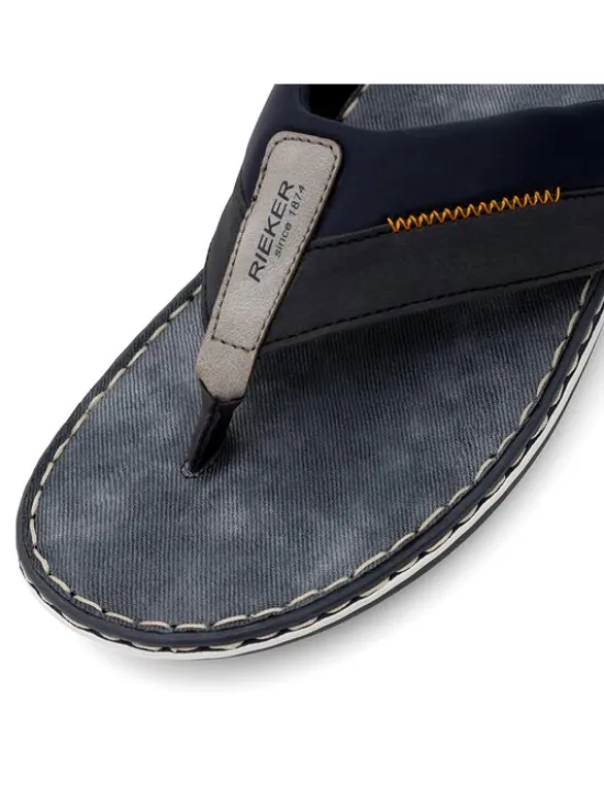 Rieker Japonki 21097-14 Granatowy