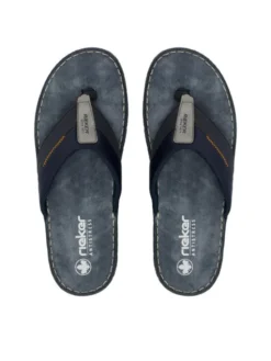 Rieker Japonki 21097-14 Granatowy