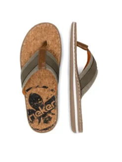 Rieker Japonki 21095-54 Zielony