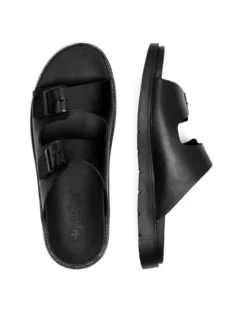 Rieker Klapki 24290-00 Czarny