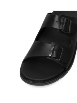 Rieker Klapki 24290-00 Czarny