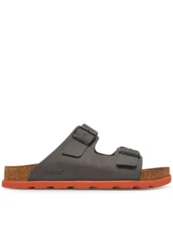 Rieker Klapki 21190-40 Szary