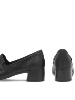 Rieker Loafersy 41660-00 Czarny