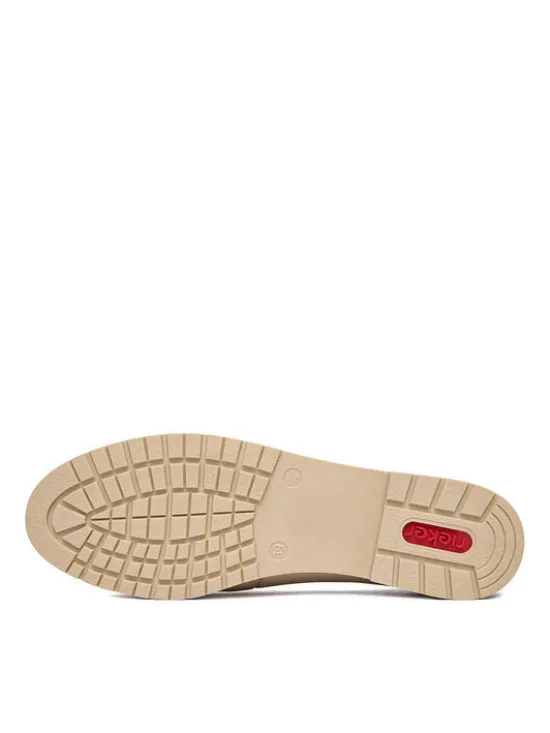 Rieker Lordsy 45300-63 Beżowy