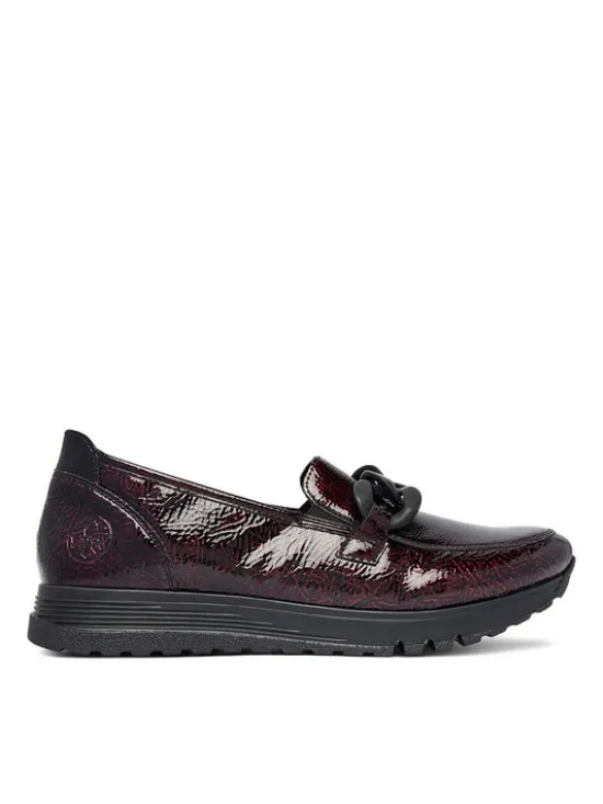 Rieker Mokasyny CEO-49051-35 Bordowy