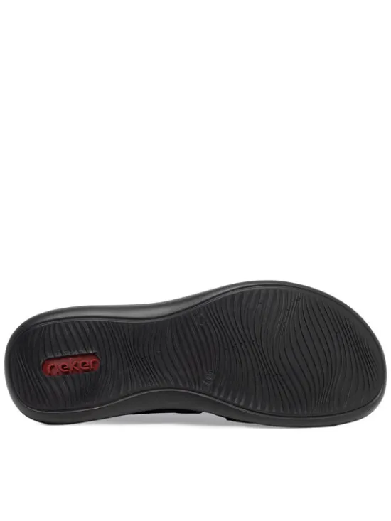 Rieker Półbuty 46335-00 Czarny