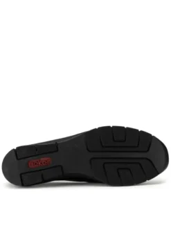 Rieker Półbuty 53752-00 Czarny