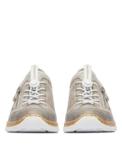 Rieker Półbuty N42K6-40 Szary
