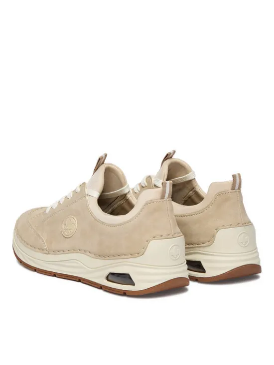 Rieker Sneakersy 44562-62 Beżowy