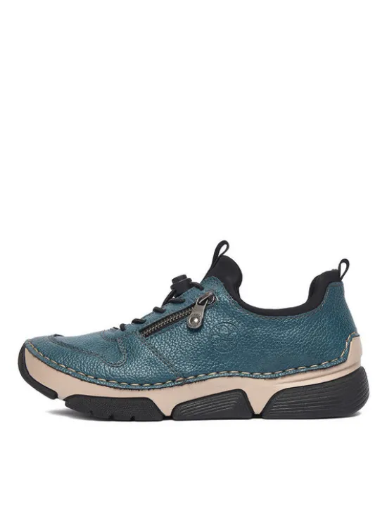 Rieker Sneakersy CEO-45951-14 Niebieski