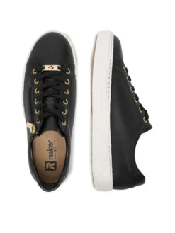 Rieker Sneakersy L59L1-01 Czarny