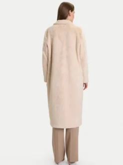 Rinascimento Futro CFC0122205003 Beżowy Regular Fit