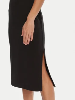 Rinascimento Sukienka koktajlowa CFC0020043002 Czarny Slim Fit