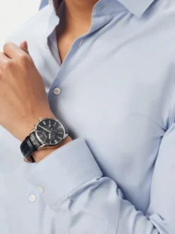 Roamer Zegarek Superior Chrono 508837 41 40 05 Granatowy