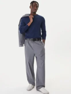 Robe di Kappa Sweter Lamb Bimberke 670477X Granatowy Regular Fit