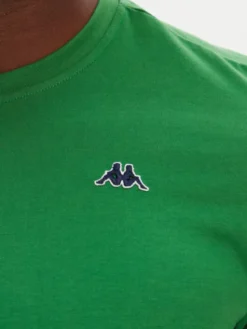 Robe di Kappa T-Shirt Luc 611187W Zielony Regular Fit