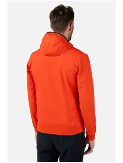 Rossignol Bluza techniczna Mid Layer Stretch Hoodie Pomarańczowy Regular Fit