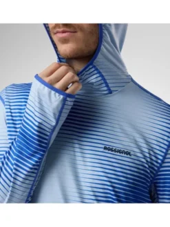Rossignol Bluza techniczna Westweg Sun Hoodie Niebieski Regular Fit