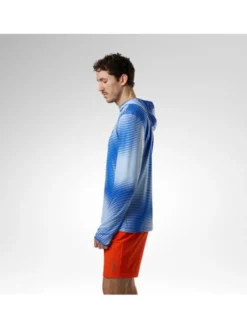 Rossignol Bluza techniczna Westweg Sun Hoodie Niebieski Regular Fit