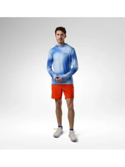 Rossignol Bluza techniczna Westweg Sun Hoodie Niebieski Regular Fit