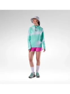 Rossignol Bluza techniczna W Westweg Sun Hoodie Zielony jasny Regular Fit