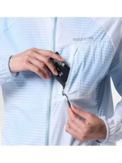 Rossignol Kurtka do biegania W Sidelhorn Pkb Jkt Niebieski jasny Regular Fit