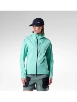 Rossignol Kurtka przeciwdeszczowa W Rainproof 2.5L Shell Jkt Zielony jasny Regular Fit
