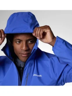 Rossignol Kurtka przeciwdeszczowa M Rainproof 2.5L Shell Jkt Niebieski Regular Fit