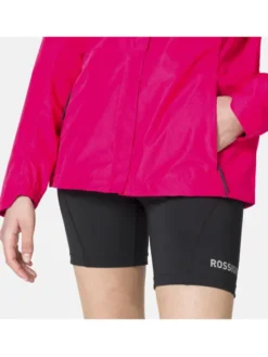 Rossignol Kurtka przeciwdeszczowa W Skpr Active Jkt Różowy Regular Fit