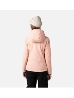 Rossignol Kurtka przejściowa W Opside Hoodie Jkt Różowy Regular Fit