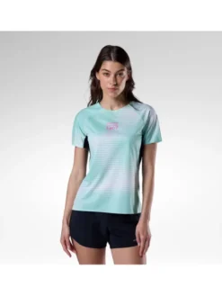 Rossignol Tank top W Sapa Ultra Tee Zielony jasny Regular Fit