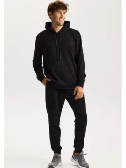 ROUGH RADICAL Bluza COTTON ACTIVE HOODIE MEN Czarny Regular Fit