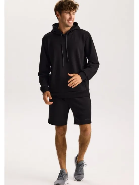 ROUGH RADICAL Bluza COTTON ACTIVE HOODIE MEN Czarny Regular Fit