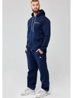 ROUGH RADICAL Bluza TRACK HOODIE ZIP Granatowy Oversize