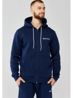 ROUGH RADICAL Bluza TRACK HOODIE ZIP Granatowy Oversize
